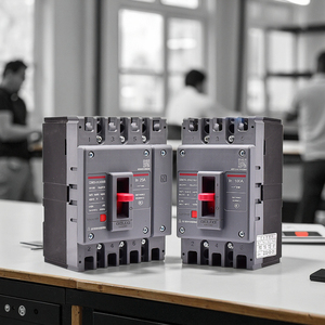 Interruptor de Circuito Delixi CDM3S 63A-1200A, Interruptor Automático Trifásico MCCB Recién Mejorado con Capacidad de Ruptura de 25KA - Product Image 1