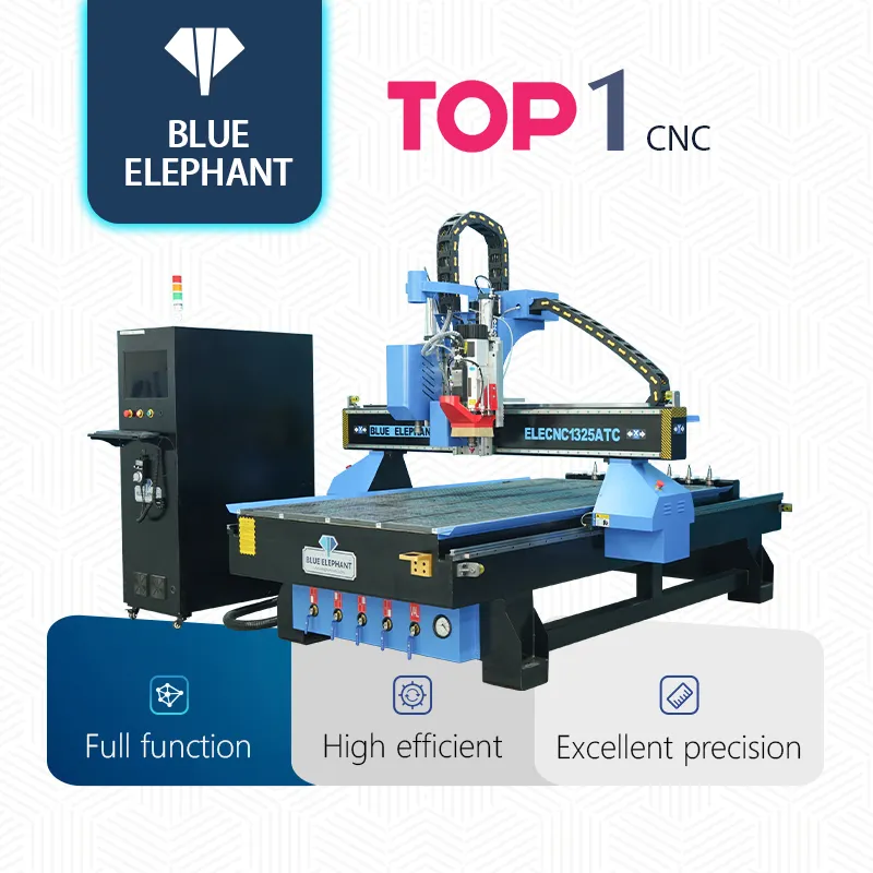 Onderdil Alat Otomatis Router Kayu 4 Sumbu Mesin Router Cnc Atc 1325 Harga Mesin Ukir Kayu Spindel 4*8 Kaki 9kw Pemotong Kayu Cnc