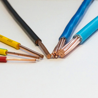 Cable Eléctrico HJL H07V-U BV de 1.5mm, Cable de Cobre de un Solo Núcleo con Aislamiento de PVC para Cableado Doméstico, Certificado CE VDE, Cable de Cobre Puro