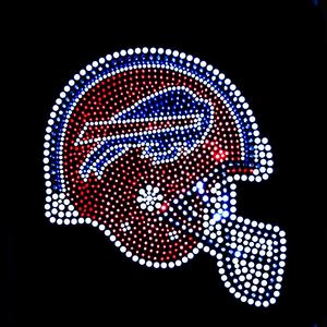 Nouveau motif <span class=keywords><strong>de</strong></span> transfert en strass pour l'équipe <span class=keywords><strong>de</strong></span> football des Houston Texans, motif thermocollant pour t-shirts et sweats à capuche - Product Image 5