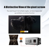 Proyektor Multimedia Digital LCD Wifi Portabel 1080p Smart Video Home Theater Cinema T6 3000 Lumens hd Led Proyektor