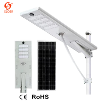 Lampadaire Solaire à LED 2-en-1 de 100W à 500W, Étanche, pour Jardin et Extérieur, sur Poteau – Meilleures Ventes