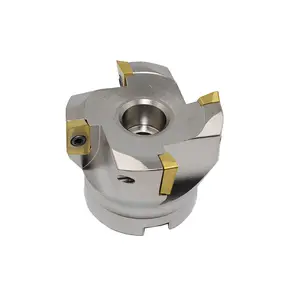 Aluminum Alloy Right Angle Milling Cutter 400R-80-27-5T Face Milling Cutter For APMT1604