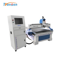 Máquina CNC para Tallado y Fresado de Madera, Precio de Fábrica, Mesa de Trabajo de 1300x2500mm, Motor de Husillo de 3kW, 2 Ejes, 380V