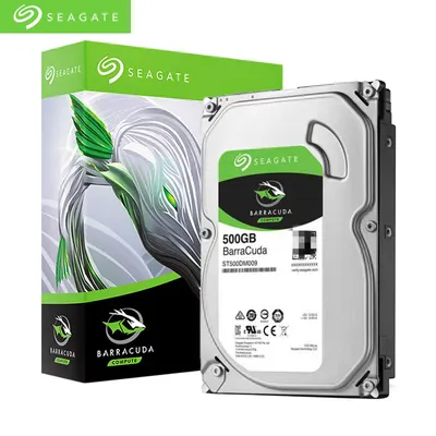 Seagate ST500DM009 BarraCuda 500GB, interno, 8.89 cm 3.5 "7200RPM Desktop HDD SATA