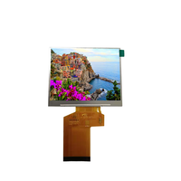 Modules LCD 3,5 pouces 320*240 pixels avec interface RGB 24 bits, pilote IC ST7272, écran tactile en option, fabricant d'écrans LCD TFT