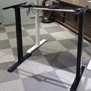2024โต๊ะนั่งไฟฟ้าแบบปรับความสูงได้กรอบโต๊ะสำหรับสำนักงานทันสมัย - Product Image 1