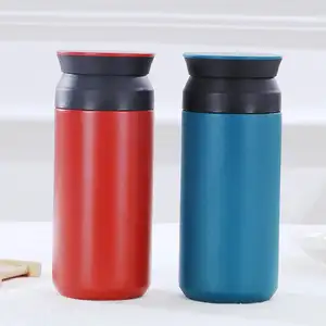350 מ""ל /500 מ""ל קינטו בסגנון יפן נירוסטה מבודד כוס קפה לנסיעות עם חליטת תה ללא BPA חסין דליפות