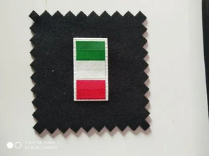 Etiqueta Textil Personalizada con Logotipo, Parches Bordados en Relieve para Prendas, Insignias Bordadas con Logotipo Termoadhesivas - Product Image 3