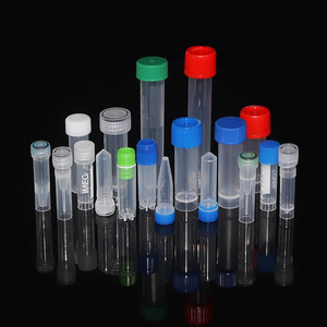 Laboratuvar malzemeleri vidalı kapak keskin alt şeffaf tüpü kriyovial <span class=keywords><strong>0.5ml</strong></span>