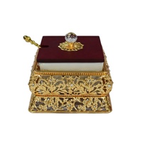 Assiette vintage en métal en forme de cygne pour bonbons et chocolats, décoration de table, cadeau de Diwali