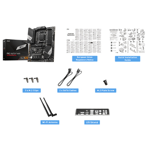 Merk Msi Pro X670-P Wifi Gebruikt Atx Moederbord <span class=keywords><strong>Ddr5</strong></span> Ondersteunt <span class=keywords><strong>Amd</strong></span> Ryzen 7000 Serie Desktop Processors 7950x/7900x/7700x/7600x - Product Image 6