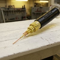 Cable de Control Flexible de Cobre KVVR 450/750V, Longitud Personalizada, Bajo MOQ, para Cableado de Paneles Eléctricos y Conexión de Equipos