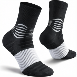 Custom 100% Cotton <b>Crew</b> Sports <b>Socks</b> Breathable Thin Knitted Athletic <b>Socks</b> for Men and <b>Women</b> - Product Image 1
