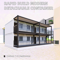Bâtiments de bureaux préfabriqués en conteneurs, conception d'escaliers et de canopies, certification ignifuge de classe A