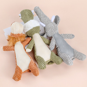 Nuovo Giocattolo Sonoro per Animali Domestici, Modello B52, a Forma di Leone, Lupo, Elefante, Cane, Resistente ai Morsi, per la Pulizia dei Denti, in Peluche Cartoon - Product Image 1