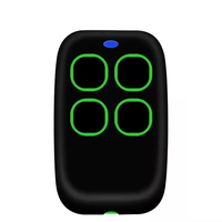 Télécommande sans fil multifréquence 4 canaux 287MHz 868MHz Transmetteur de porte automatique 4-en-1 avec code fixe roulant
