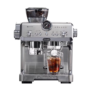 EC9555 Máquina de Café Italiana Integrada para Molienda en Frío - Cafetera Semiautomática Comercial Pequeña - Product Image 1