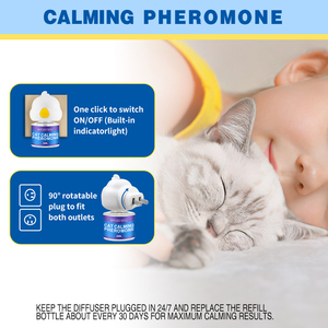 Hot bán nhựa làm giảm vật nuôi lo lắng Pheromone Dog nguôi đi khuếch tán nạp cho phòng tắm và phòng khách giáng sinh - Product Image 4
