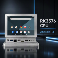 PC industriel Android HMI mural 15,6 pouces Rockchip RK3576 sans ventilateur avec écran tactile capacitif et 4 Go de RAM en stock pour ligne de production