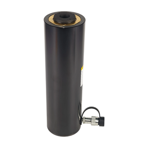 Heavy Duty Single Acting Hollow Plunger Aluminum Hydraulic Cylinder Matching <b>Electric</b> Hand Pump Manual Labor - Product Image 1