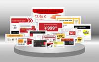 Etiqueta Electrónica de Precio para Estante, Tamaño Completo, para Interiores, Papel Electrónico, Digital, Tinta Electrónica, Inalámbrica, Clasificación IP65, para Supermercados y Comercios Minoristas