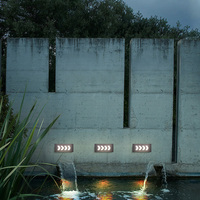 Lampes d'angle murales IP65 étanches en aluminium, luminaires LED intérieurs/extérieurs pour supermarchés, parcs et centres commerciaux