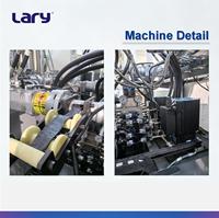 Machine d'injection de semelles en caoutchouc à six postes LARY LRS165-6ST, force de serrage de 1650 KN, volume d'injection de 1000 ml, moteur de 234 kW