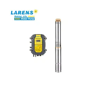 LARENS 3PSS系列300W 400W 600W 750W 1100W 1500W 2200W中国农业庞贝A Eau潜水太阳能泵水泵