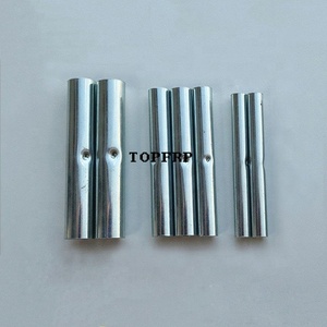 High Quality Straight Connector Galvanized Ferrules for Fiberglass <b>Poles</b> - Product Image 1