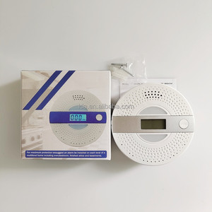 LDA מפעל סיטונאי U L 217 & 2034 תואם דיגיטלי LCD אש רעיל גז אזהרה עשן אזעקת פחמן חד חמצני גלאי - Product Image 6