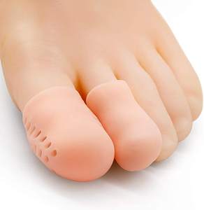 Polster und Schutz bieten Linderung: Atmungsaktive Gel-Zehenkappen zur Schmerzlinderung bei Hühneraugen, Blasen und Hammerzehen - Product Image 6