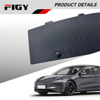 Cubierta de Gancho de Remolque para Parachoques Trasero 1784692-00-B, Tapa de Gancho de Remolque para Tesla Model 3 Highland 2024-2026 FIGY