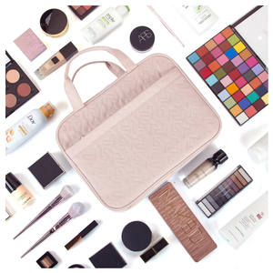 Fashion Reusable Portable Lightweight Polyester <b>Toiletry</b> Bag & Cosmetic Set for Travel <b>Storage</b> All Seasons - Product Image 1