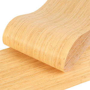 Factory Direct Price <strong>Natural</strong> Solid Wood <strong>Veneer</strong> Flatpressing Side Pressure Carbonize Moso Bamboo <strong>Veneer</strong> for <strong>Fancy</strong> Plywood Surface - Product Image 1