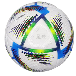 Vente en gros <span class=keywords><strong>2022</strong></span> <span class=keywords><strong>Qatar</strong></span> officiel pour taille standard 5 PU ballon de football avec 8/12/20 panneaux Logo personnalisable pour l'entraînement Toprate/OEM - Product Image 5
