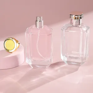 klassische persönliche form 50 ml 100 ml kristall-material sprühflasche parfüm-flasche neues design leere luxuriöse ätherisches Öl flasche