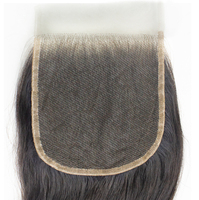 Fermeture en dentelle 5x5 en provenance directe d'usine, prix de gros, cheveux humains, fermeture frontale en dentelle, prend en charge le dropshipping