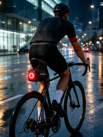 Gaciron BIRD NEST-100 Accessoires de vélo, sac de vélo ultra-haute capacité avec feu arrière intelligent, grande capacité VTT