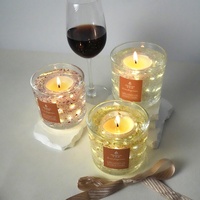 Individuelles Etikett für romantische Valentinstags-LED-Lichter unter unserer eigenen Marke, Aromatherapie-Kerzen, Duftkristall-Diffusor.