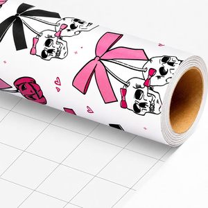 Rollo de Papel de Regalo Personalizado de 80 g/m² con Logotipo e Imagen Impresos, Papel de Embalaje para Regalos de Halloween - Product Image 1