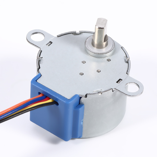 5v DC Small Step Motor 28BYJ48 3d Printer Stepper Gear Motor 4 Phase 1/64 Fan Shaking Micro PM Stepper Motor for Air Conditioner