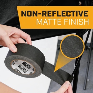 Giai đoạn không thấm nước OEM liên kết vải tùy chỉnh nhiệm vụ nặng nề dễ dàng để xé gaffer Băng Đen 50m x 50mm - Product Image 3