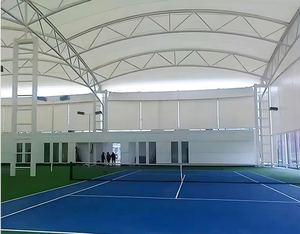 Nouvelle Tente de Sport 2025 au Design Architectural Innovant pour Terrains de Tennis – Structure Tendue pour Toit de Court Sportif - Product Image 2