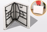 Table pliante de camping rectangulaire en plastique pour banquet