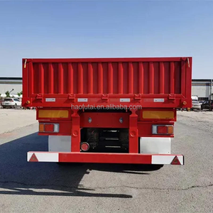 Semirremolque de Carga de 3 Ejes <span class=keywords><strong>y</strong></span> 60T a Precio Económico con Deflector Frontal para Transporte de Mercancías a Granel <span class=keywords><strong>y</strong></span> Minerales - Product Image 2