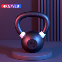 Kettlebell en fonte solide de haute qualité pour le fitness à domicile outil d'entraînement de squat et de hanche de vente chaude