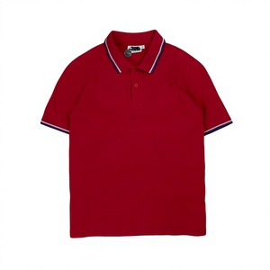 เสื้อโปโลแขนสั้นผู้ชายสำหรับฤดูร้อน สไตล์ลำลองธุรกิจ ผ้าฝ้าย ระบายอากาศได้ดี ผ้าถัก สไตล์ยุโรปอเมริกัน ไซส์พลัส รับสั่งทำ - Product Image 1