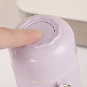 316 Stainless Steel <b>Thermos</b> Cup With Carrying Rope One Touch Lid Portable Travel Water <b>Bottle</b> For Outdoor Use - Product Image 3