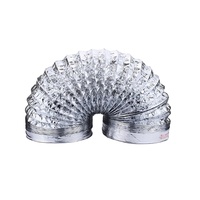 Conduit souple en aluminium à lame flexible pour ventilation à haute température, électrique, personnalisable OEM, 110-240V, garantie 3 ans